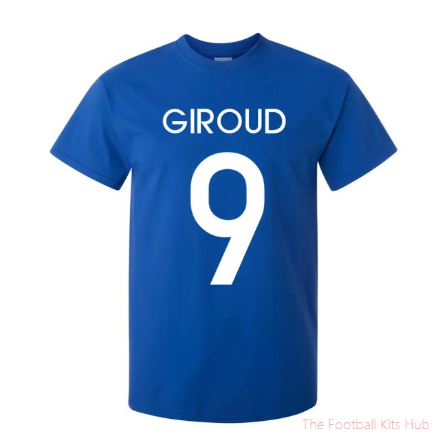 Olivier Giroud France Hero T-shirt (blue)-unisoccer store